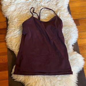 Lululemon Power Y tank, size 10